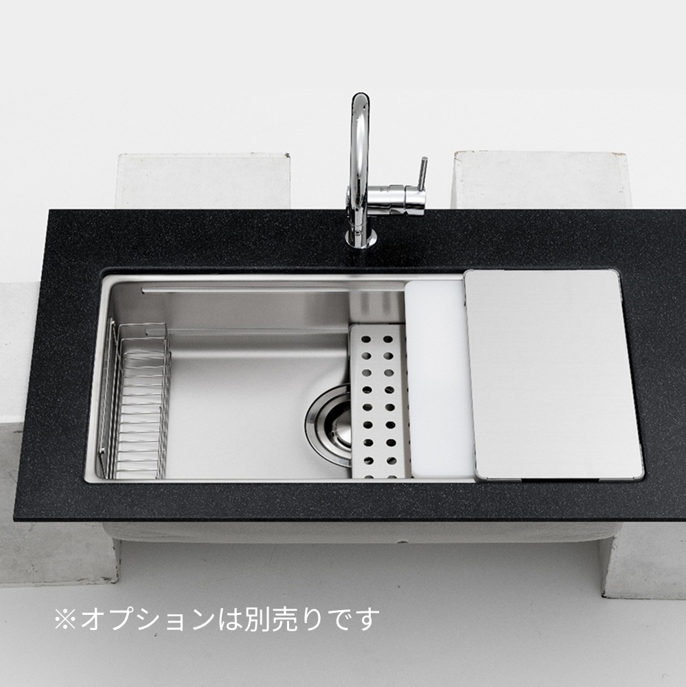 シゲル工業　DID JSM-K 3F FS ※専用排水セット付　制振仕様　オーバーシンク　ステンレスシンク shigeru