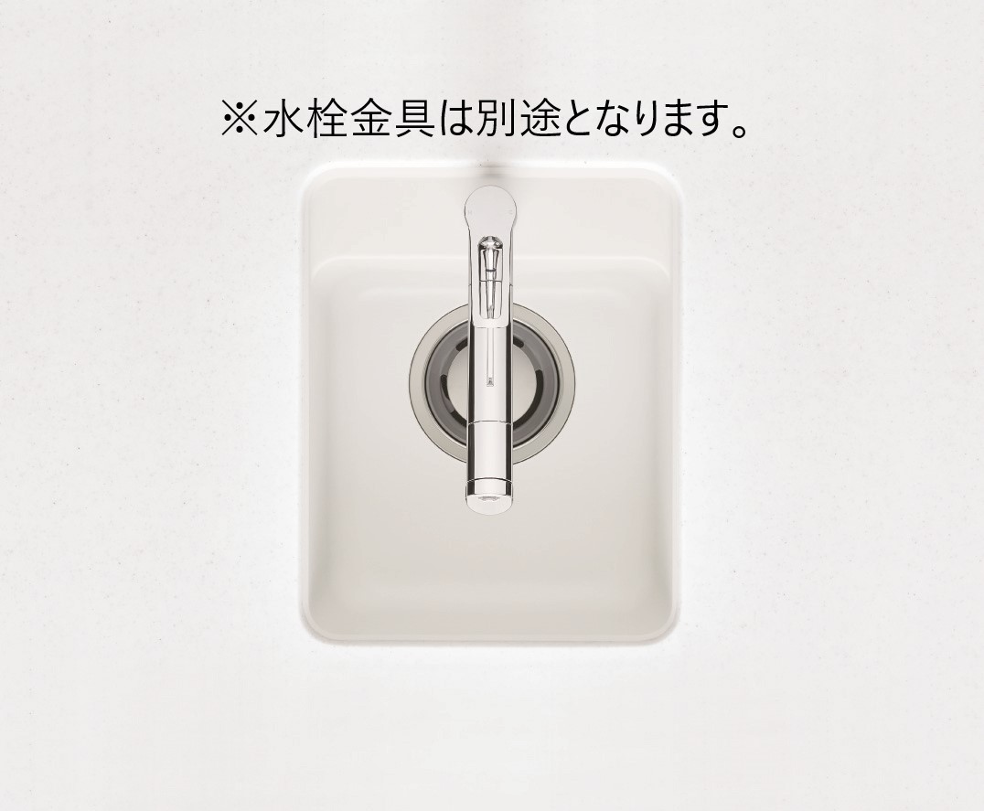 DS380ミニシンク　人工大理石製シンク　専用排水セット付