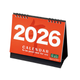 FSC認証紙 B6スタンダード卓上カレンダー(干支柄)100冊【名入れ商品】