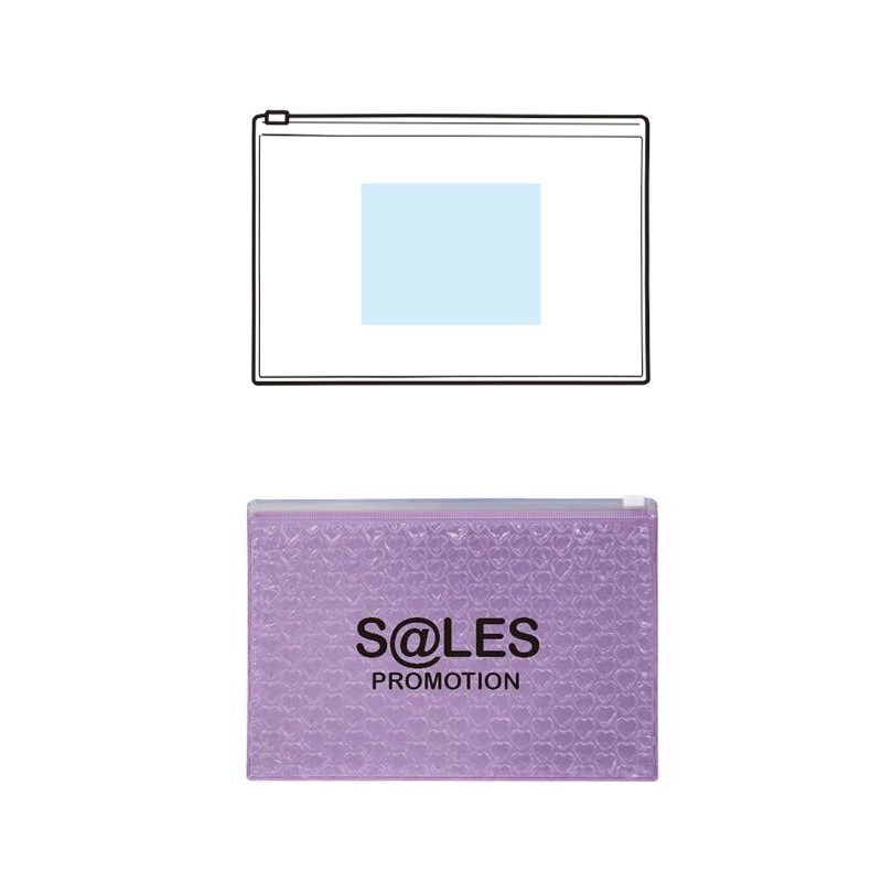 エアリーハートマルチポーチ 300個～【名入れ商品】