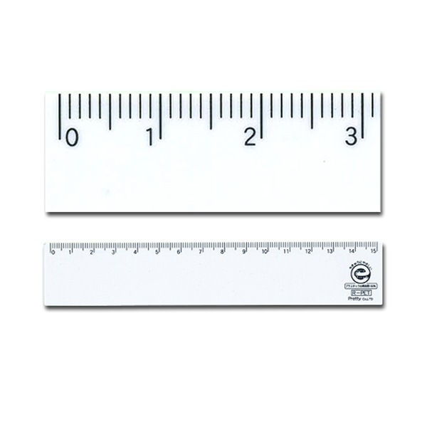 エコ・直定規15cm　500個～【名入れ商品】