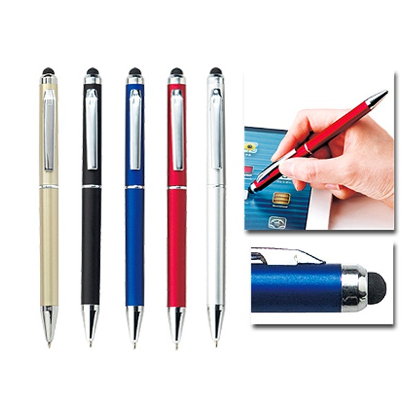 タッチペン付ビジネスペン　500個～【名入れ商品】