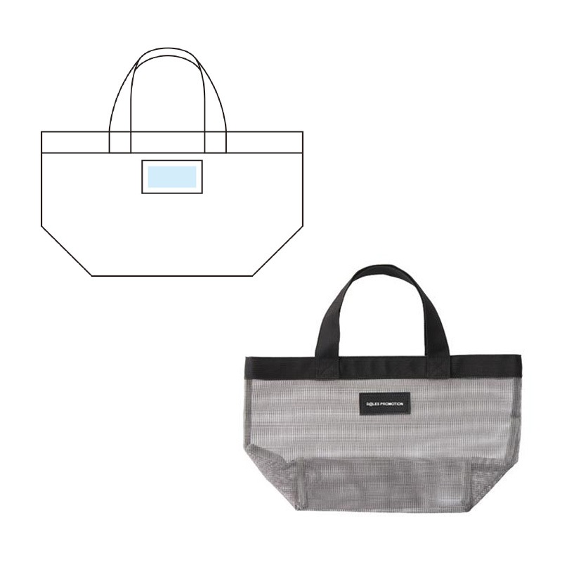 メッシュトートバッグ 240個～【名入れ商品】