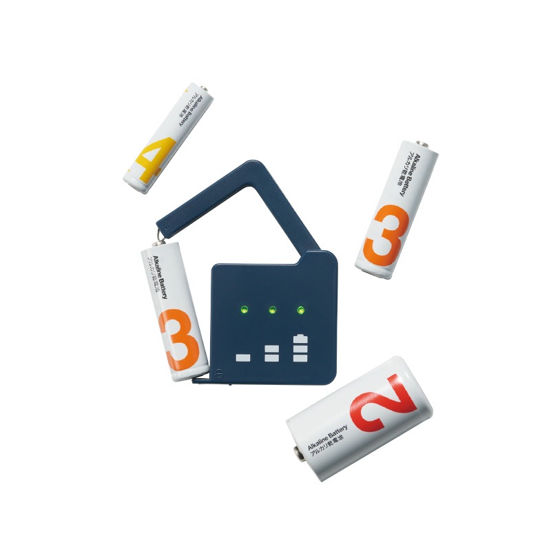 モシモニソナエル 乾電池チェッカー 320個～【名入れ商品】