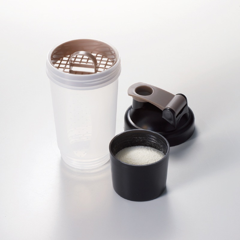 カップ付シェイカーボトル500ml 240個～【名入れ商品】