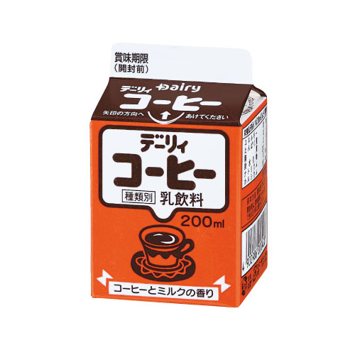 デーリィコーヒー 200ml｜南日本酪農協同公式 デーリィ通販
