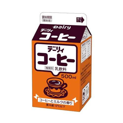 デーリィコーヒー 500ml｜南日本酪農協同公式 デーリィ通販
