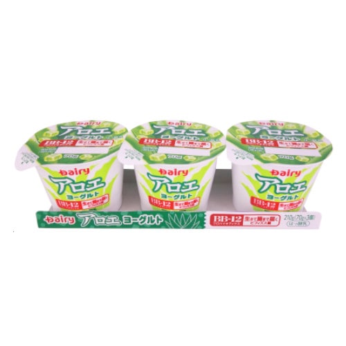 アロエヨーグルト アロエヨーグルト 70g×3P｜南日本酪農協同公式 デーリィ通販