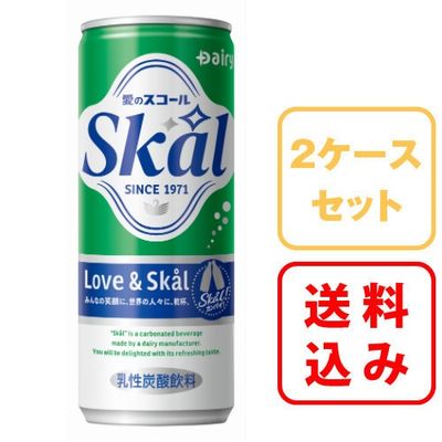 スコールエナジー250ml缶×60本 スコールエナジー（250ml缶）×20本×2ケース｜南日本酪農協同