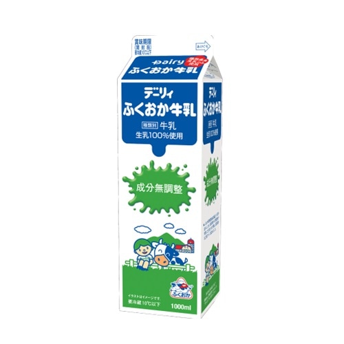 ふくおか牛乳 1000ml｜南日本酪農協同公式 デーリィ通販