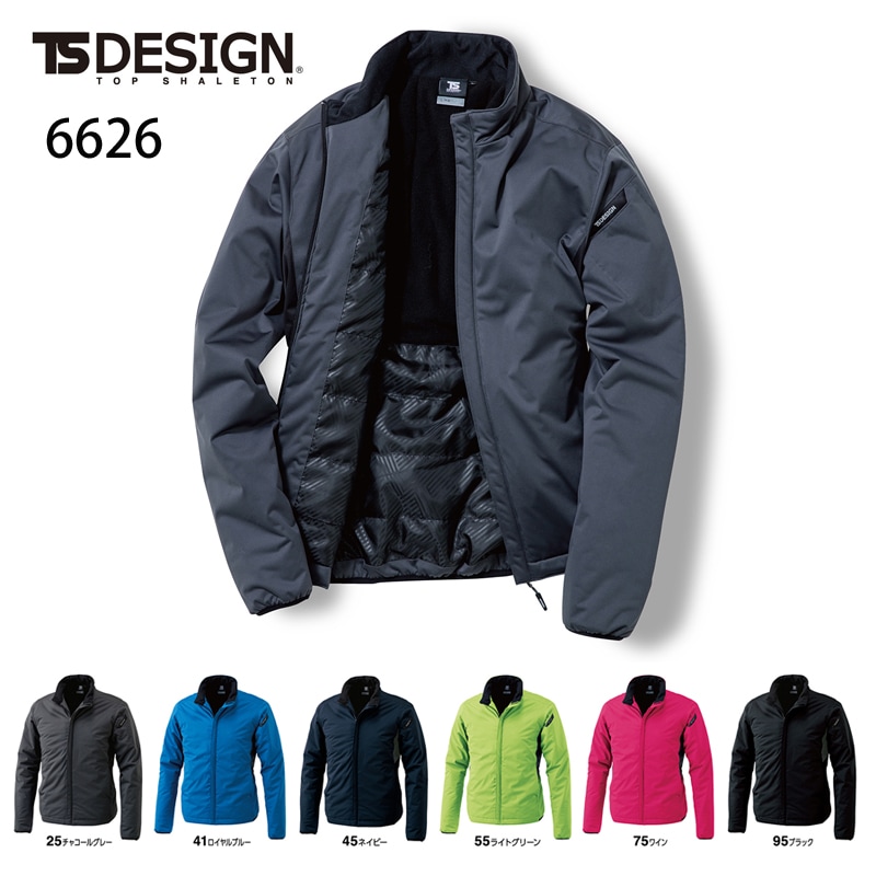 防風ストレッチライトウォームジャケット TS DESIGN TS デザイン