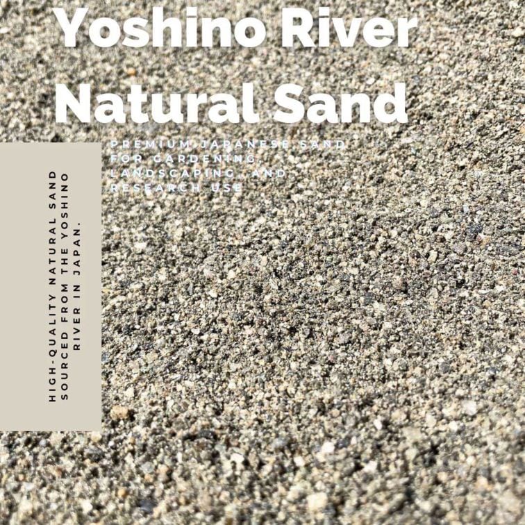 安心・安全　(放射線量検査証付）国産　吉野川砂（川砂）　20kg袋　5mmまで　 洗い砂・土壌改良材・庭土・園芸・芝生の目土や水槽の底砂・ガーデニング・庭・ＤＩＹ