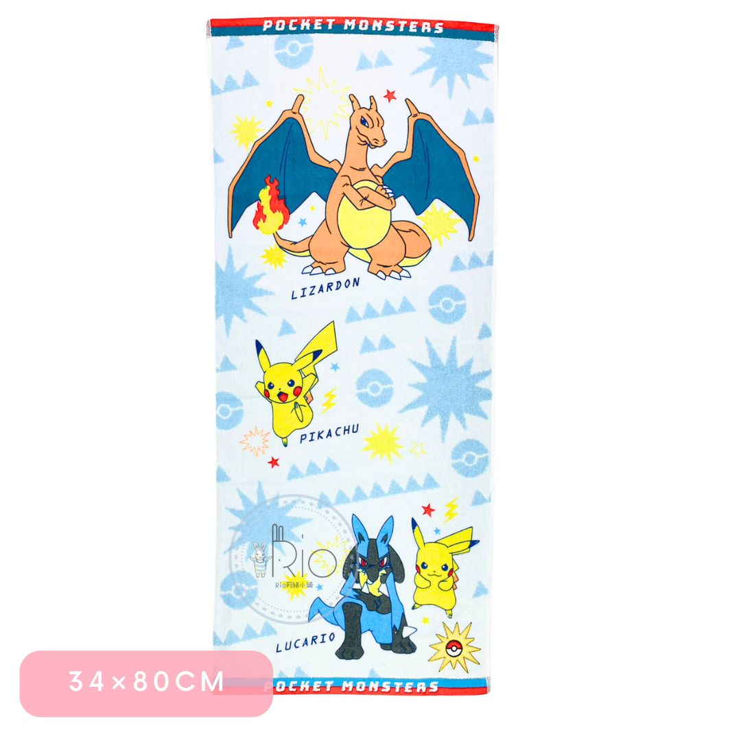 ポケットモンスター フェイスタオル 34×80cm N2002 ポケモン