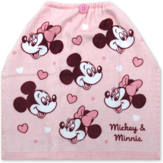おりこうタオル 約34×35cm (ミッキー&ミニー)