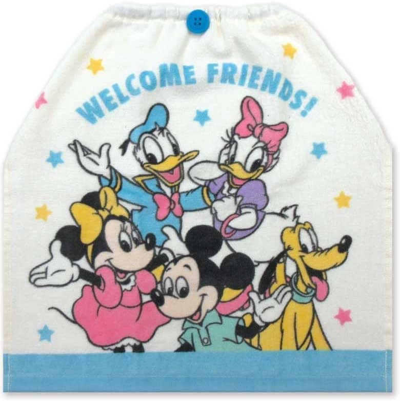 おりこうタオル 約34×35cm (ミッキー&フレンズ)
