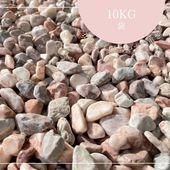 Bピンク　玉砂利（ピンク砂利）2サイズ（10〜25mm）10kg袋　  玉砂利ピンク玉砂利/玉砂利/かわいい砂利/砂利/ガーデニング/庭/砂|玉砂利|玉砂利