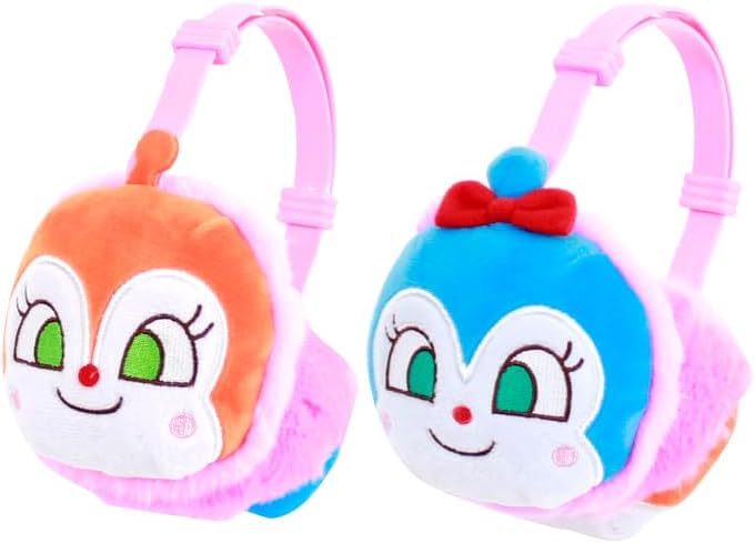ジェイズプランニング キッズ 子供 もこもこ キャラクター 耳当て イヤーマフラー 防寒 レシーバー ドキンちゃん×コキンちゃん ASRV052