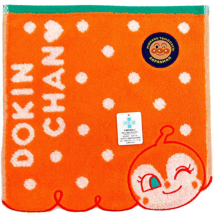 [ハンドタオル] アンパンマン ミニタオル こんにちは!ドキンちゃん