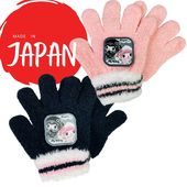 日本製【HELLOKITTY】ハローキティ　キティ ニット 手ぶくろ ニット 手袋 日本製 国産 防寒 あったか 暖かい 温かい|キャラクター用品