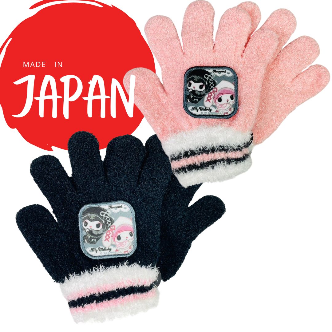 日本製【HELLOKITTY】ハローキティ　キティ ニット 手ぶくろ ニット 手袋 日本製 国産 防寒 あったか 暖かい 温かい