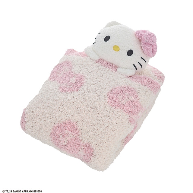サンリオ ハローキティ リボンとキティ マスコット付きブランケット