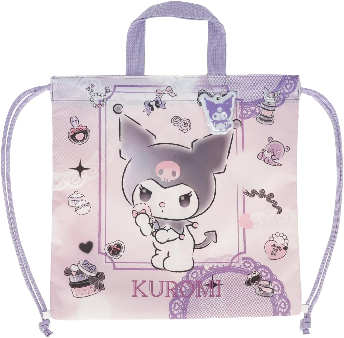 ナップサック サンリオ クロミ ドレッシークロミ 体操服袋 入園入学グッズ 入園入学準備 保育園 幼稚園 小学校 女の子 キャラクター 撥水 3065018900