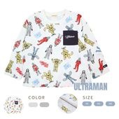  ウルトラマン総柄長袖Tシャツ|キャラクター用品