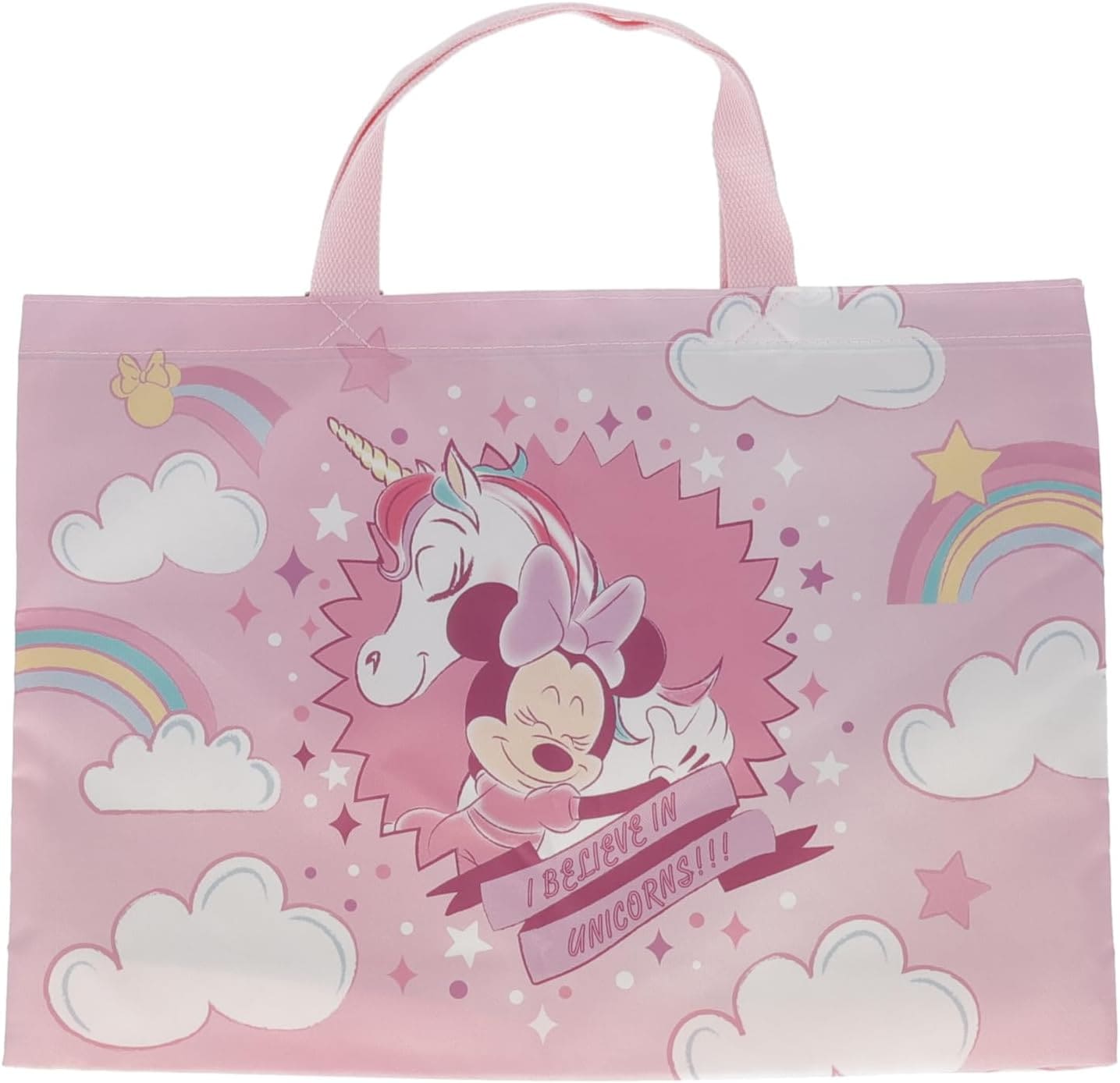 レッスンバッグ ミニー ユニコーンドリーム 手提げ袋 入園入学グッズ 入園入学準備 保育園 幼稚園 小学校 女の子 キャラクター 撥水 3065019100
