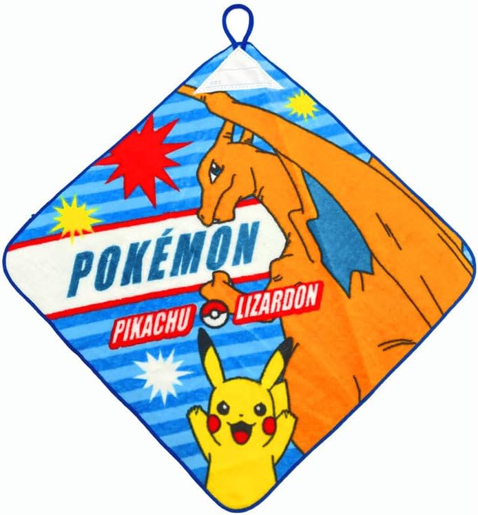 林(Hayashi) ループ付ハンドタオル 約34×34cm ポケモン O4588 WO458800 入園入学準備 保育園 幼稚園 小学校 女の子