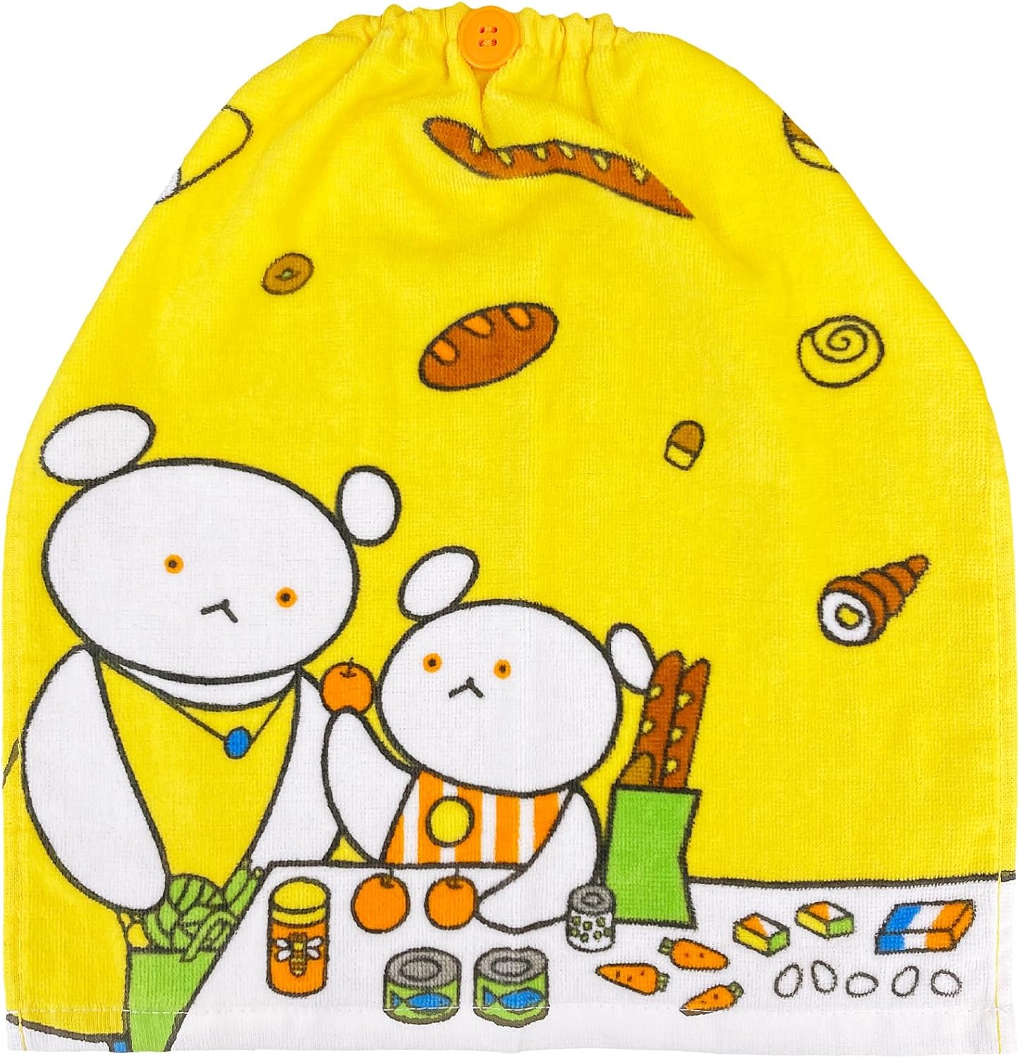 林(Hayashi) おりこうタオル 約34×35cm こぐまちゃん おかいもの WO466900