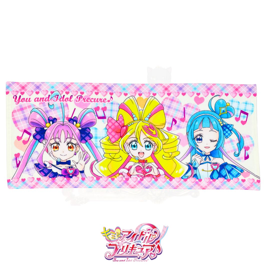 【フェイスタオル】キミとアイドルプリキュア♪ インクジェットフェイスタオル