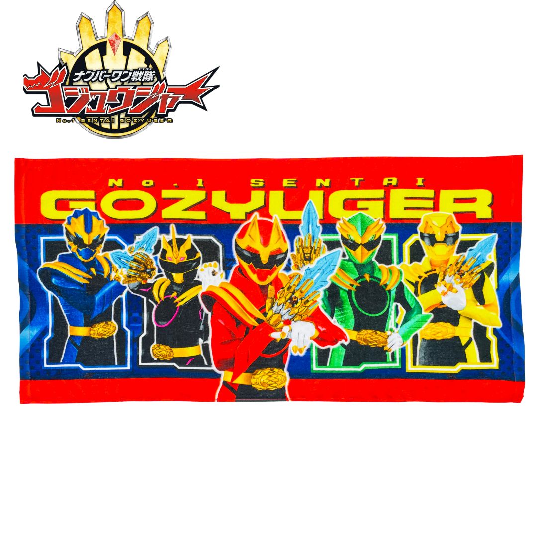 ナンバーワン戦隊ゴジュウジャー インクジェット ミニバスタオル
