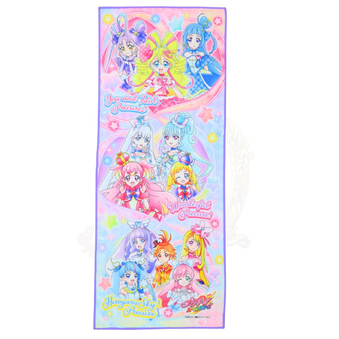 【フェイスタオル】プリキュアオールスターズ フェイスタオル