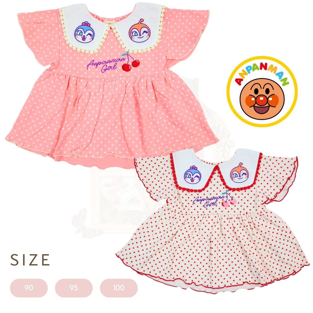 アンパンマン ベビー服 ドキンちゃんコキンちゃん 半袖Tシャツ