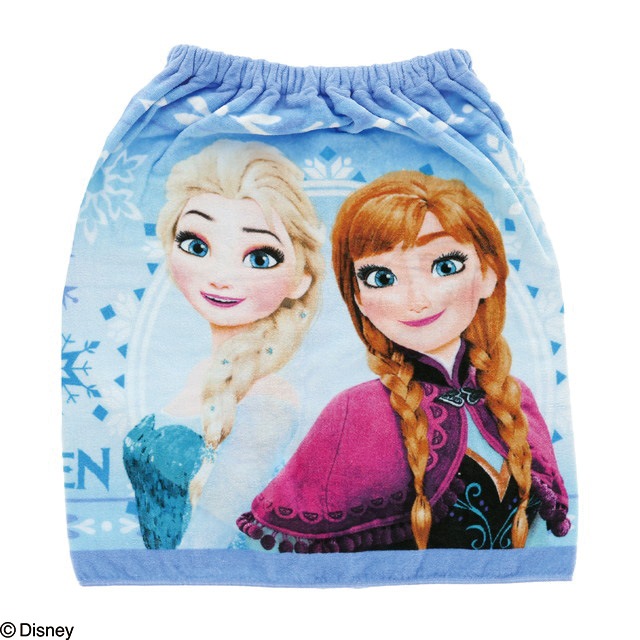 【巻きタオル】[60cm丈巻きタオル] ディズニー アナと雪の女王 シャイニングシスターズ 60丈マキタオル