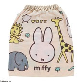 【巻きタオル】[60cm丈巻きタオル]丸眞 60cm丈 巻きタオル miffy ミッフィー ミッフィーとどうぶつさん 制菌加工 紫外線遮蔽加工 女の子 5845005400|キャラクター用品