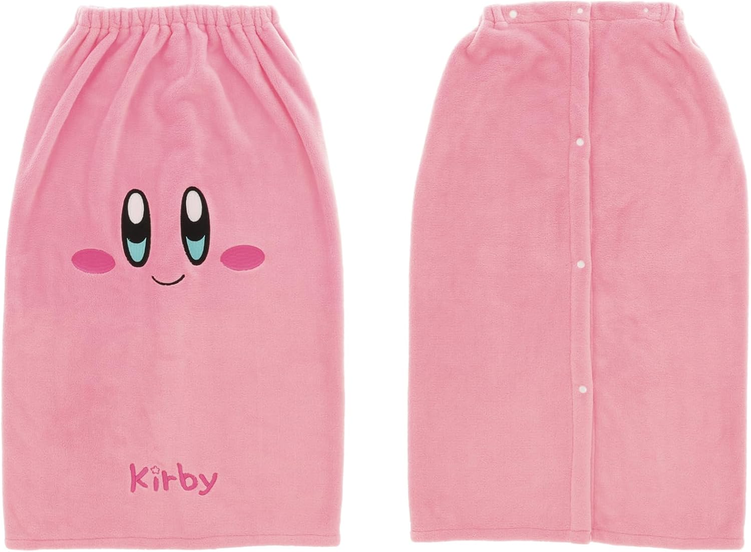 丸眞 80cm丈 巻きタオル 任天堂 星のカービィ スマイルカービィ マイクロファイバー タオル 吸水 速乾 男の子 女の子 4596014400