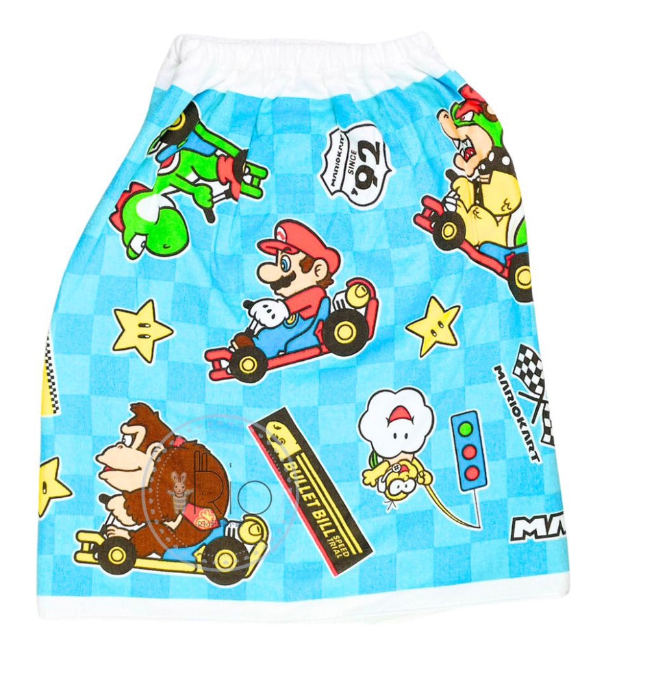 【巻きタオル】マリオカート　マキマキタオル　60cm　2669366　ラップタオル　巻き巻きタオル