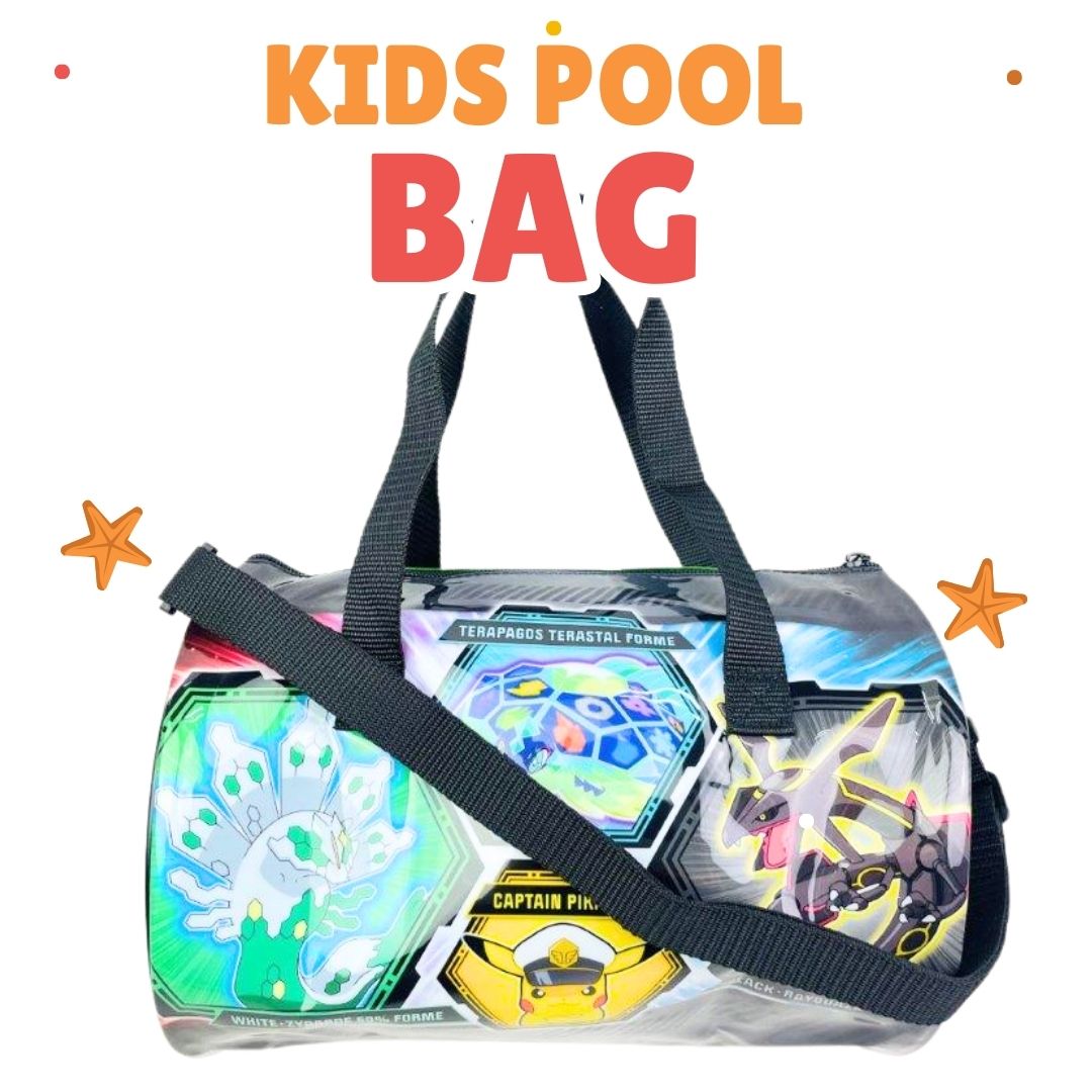  ポケモン ロールボストン ショルダー付き BPK5-3200 約31×20.5×20.5cm プールバッグ スイムバッグ ポケットモンスタ