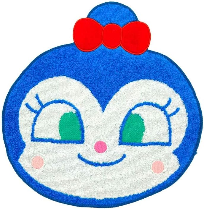 ハンドタオル　アンパンマン ダイカットミニタオル ばいきんまんスマイル 887952 丸眞