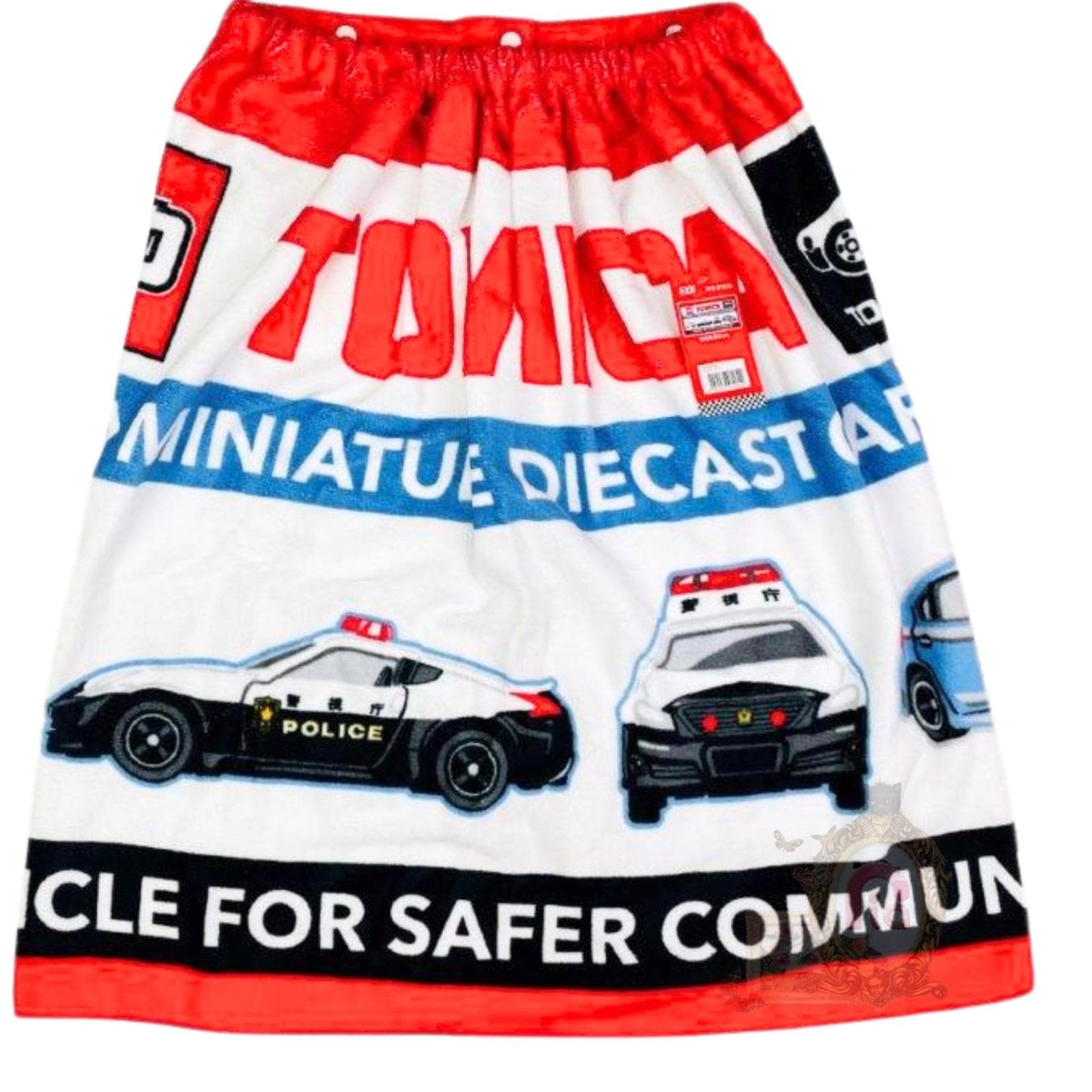 巻きタオル Mサイズ トミカ マナー  キッズ プール 海 水遊び 着替え用