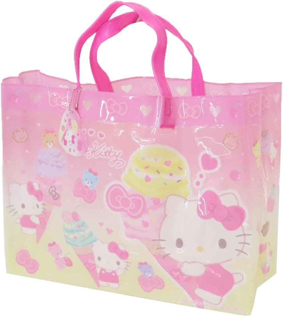 マチアリビーチバッグ(角型) 【ハローキティ】[プールバッグ/ビーチバッグ/水着バッグ] 