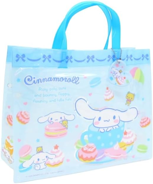 シナモロール 角型ビーチバッグ[プールバッグ/ビーチバッグ/水着バッグ] 