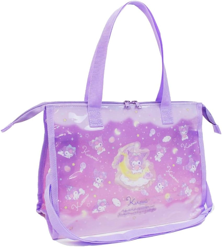 クロミ 縫製マチアリバッグ〈サンリオ・マシュマロポップ〉[プールバッグ/ビーチバッグ/水着バッグ] 