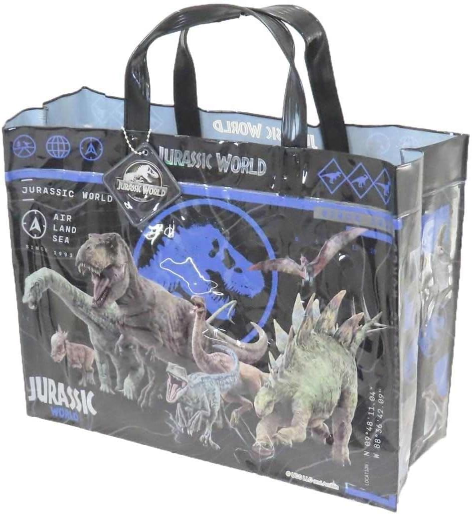 ジュラシック・ワールド マチアリPVCバッグ（ブラック） お子様に大人気！