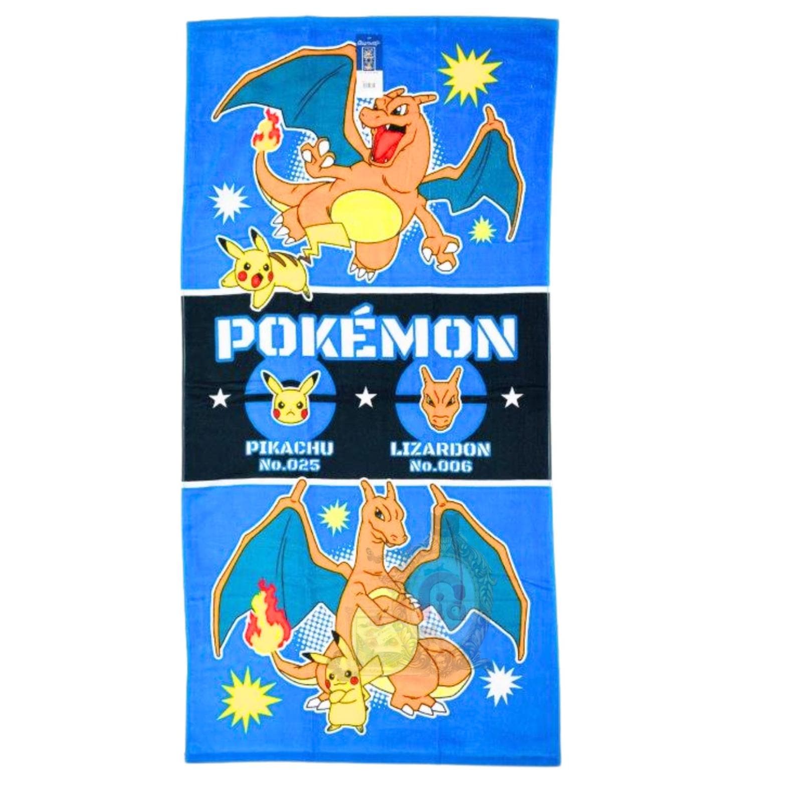 林(Hayashi) レジャータオル 約70×140cm ポケモンLO417300 ポケモン柄のレジャー用大判タオル