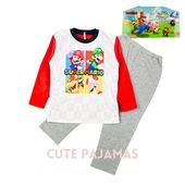 [バンダイ]スーパーマリオ キッズ あったか シャギー パジャマ [ SUPER MARIO キッズ 男児 男の子 女児 女の子 子供 マリオ
