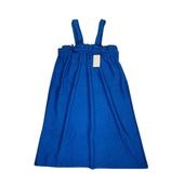 林 (Hayashi)　ネイビー ラップローブ Mサイズ 約80×1４８cm 綿１００％（パイル） ポリエステル１００％（グランド） 吸水性 バスローブ 吸湿 速乾 |キャラクター用品