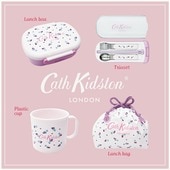 Cath Kidston / LUNCH SERIES ROSE MINIATURE　ランチボックス トリオセット　プラマグ　ランチ巾着|キャラクター用品