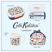 Cath Kidston /  LUNCH SERIES TRANSPORT　ランチボックス トリオセット　プラマグ　ランチ巾着|キャラクター用品
